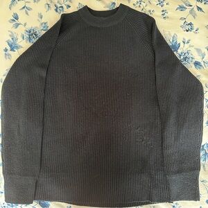 Men's Topman Navy Blue Knit Sweater Size XL